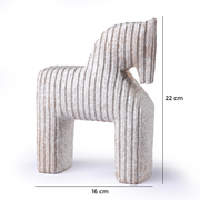 Ratios Abstract Horse Sculpture – Modern Luxury Décor Accent