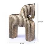 Load image into Gallery viewer, Ratios Abstract Horse Sculpture – Modern Luxury Décor