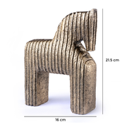 Ratios Abstract Horse Sculpture – Modern Luxury Décor