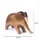 Load image into Gallery viewer, Minimal Golden Elephant Decor Showpiece