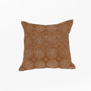 RA Orange Round Shape Cusion Cover