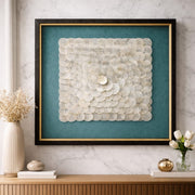 RATIOS Ivory Bloom – Capiz Shell Wall Art