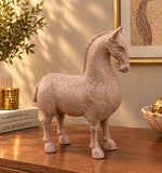 Load image into Gallery viewer, Artisan Textured Equine Accent Sculpture | Decorative Standing Horse Figurine