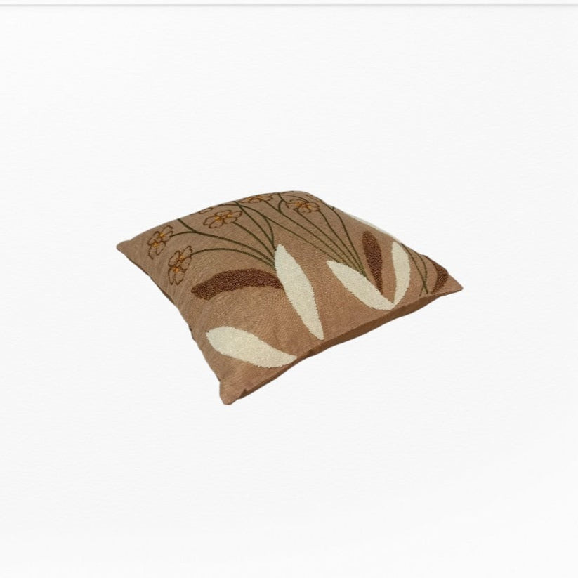 RA Fab Flower Design Decorative Cushion Cover