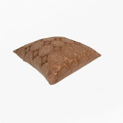 RA Orange Round Shape Cusion Cover