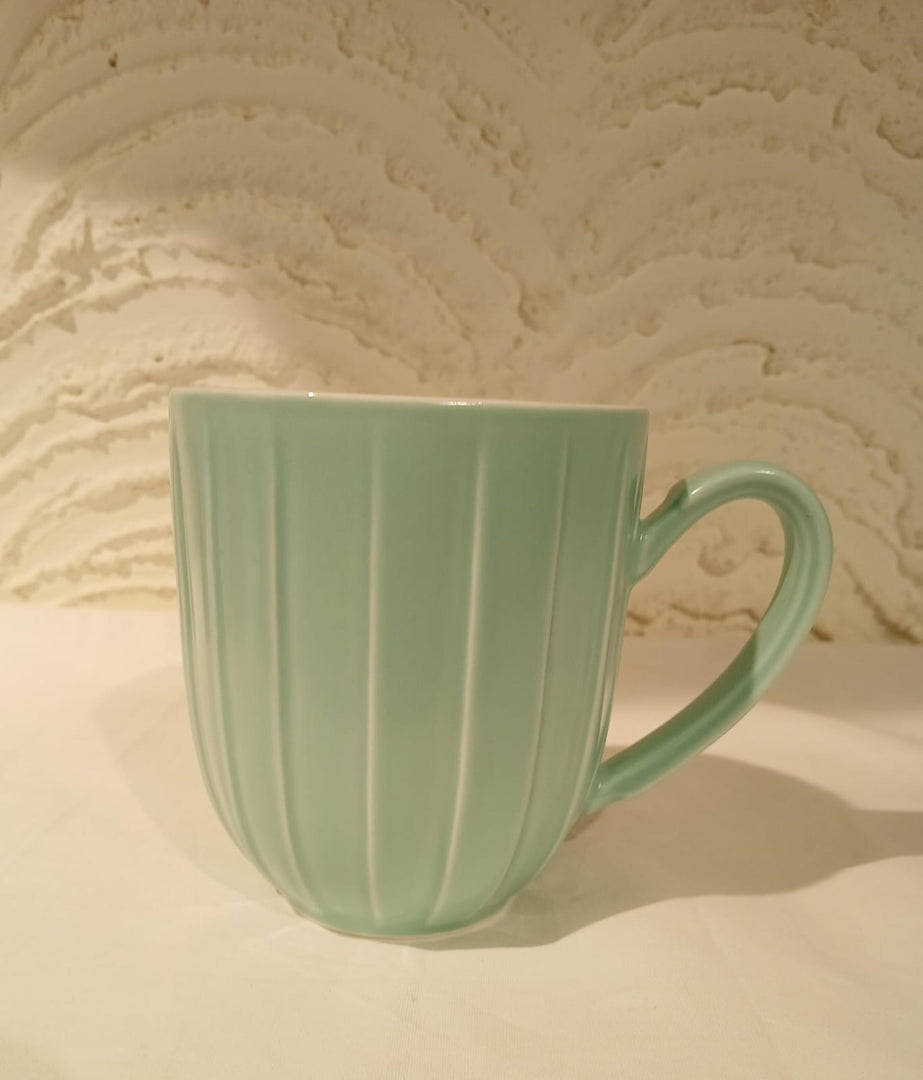 Elegant Pastel Glam Green Milk Mug