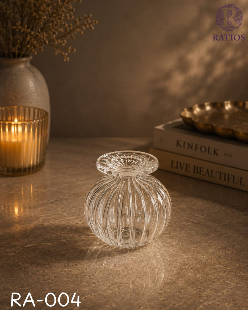 ribbed-crystal-glass-decorative