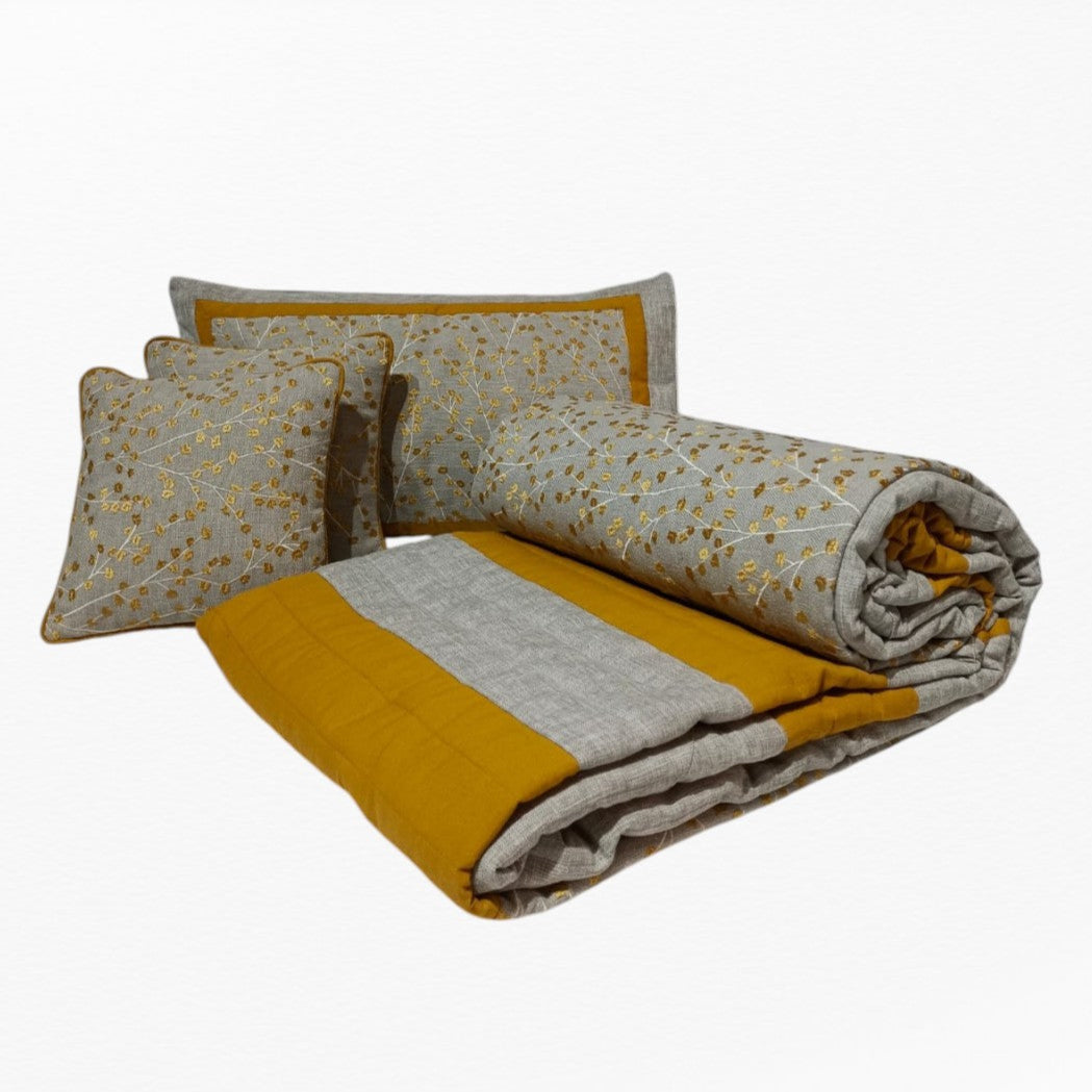 RA coverless Yellow Bedcover