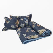 RA Microfiber Double Floral Flat Bedcover