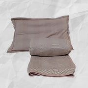 RA Pink Stripe Bedcover