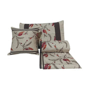 RA Cream Colour Floral Bedcover