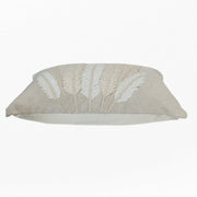 RA Cream Feather Cushion Cover