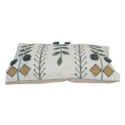 RA Green & White Cushion Cover