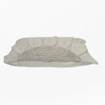 Load image into Gallery viewer, RA Asana Feather Frill Filled Cushion Cover
