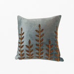 Load image into Gallery viewer, RA Woven Cotton Embroidered Square Cushion Cover
