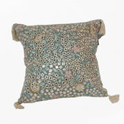 RA Mirror Work Embroidered Cushion Cover