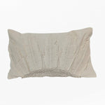 Load image into Gallery viewer, RA Asana Feather Frill Filled Cushion Cover
