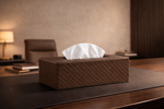 Load image into Gallery viewer, Brown Luxury Tissue Box Decor