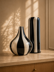 Modern Monochrome Vase Set