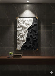 Ratios Handmade Textured Relief Art
